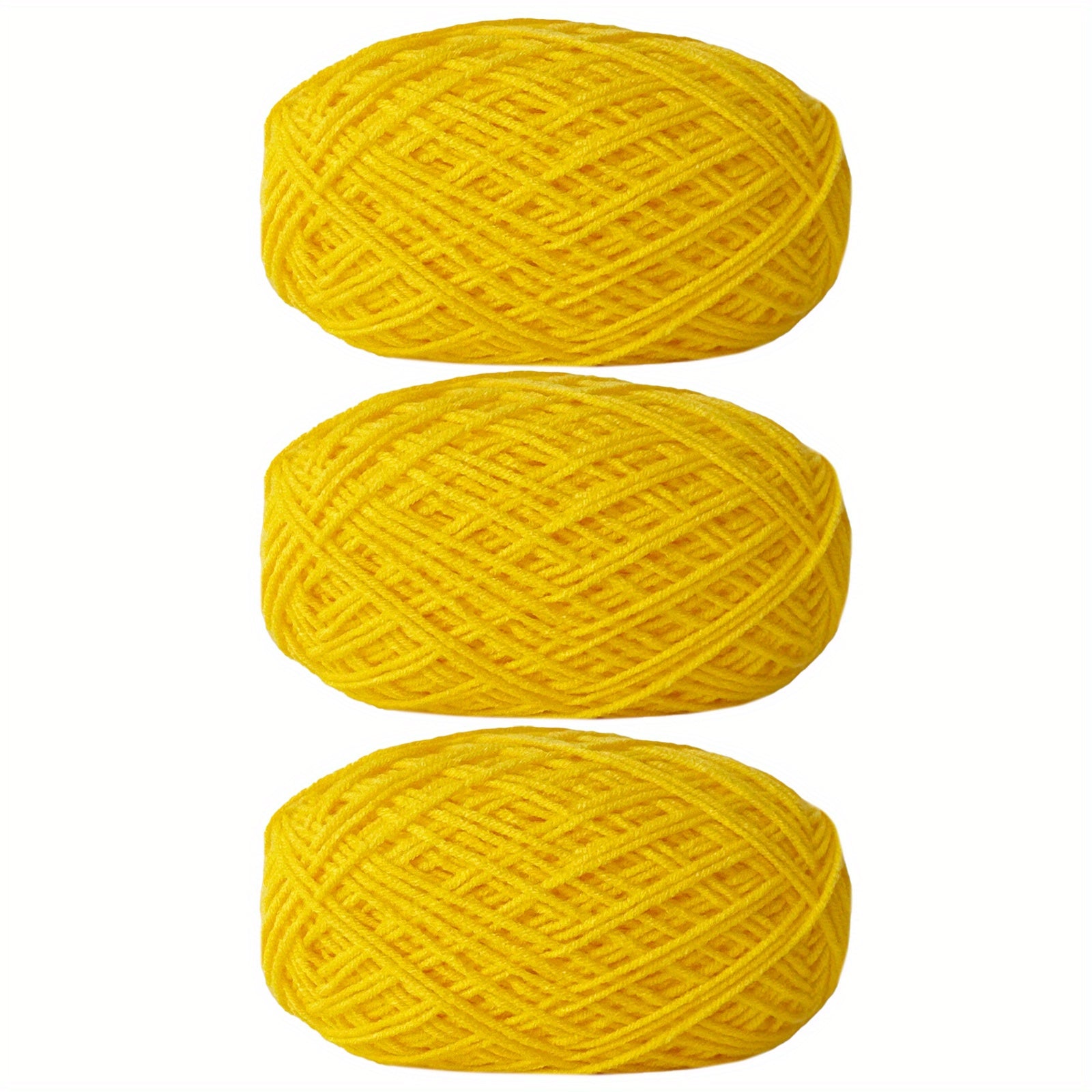 3pcs Soft Crochet Yarn 4 Layers Milk Yarn DIY Blanket Sweater Hat Scarf