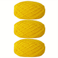 3pcs Soft Crochet Yarn 4 Layers Milk Yarn DIY Blanket Sweater Hat Scarf