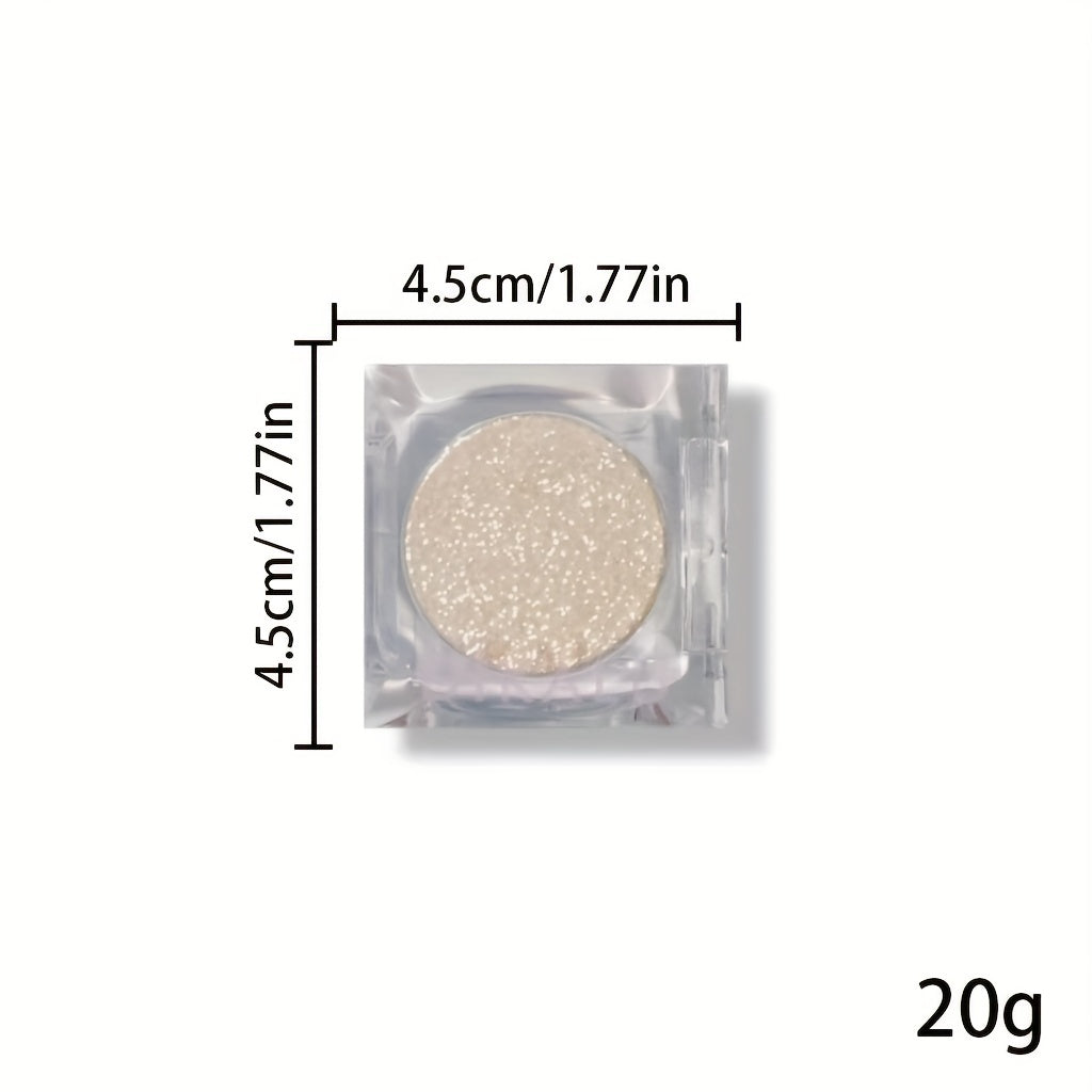 High Gloss Eyeshadow Powder Bright Pearly Shimmer Finish