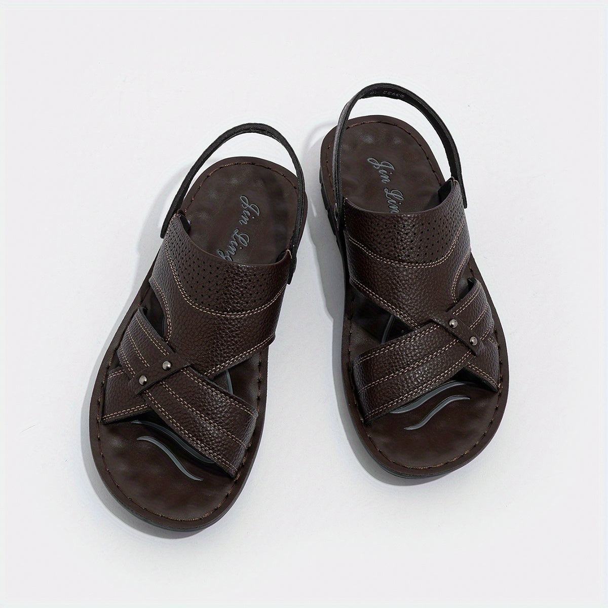 Men's Non Slip Sandals Wear resistant Comfy Beach Shoes Summer