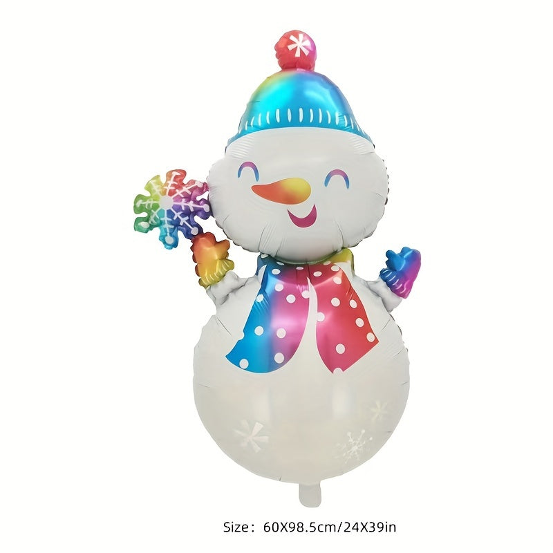 Large Christmas Party Balloons Holiday Decoration Aluminum Film Balloon