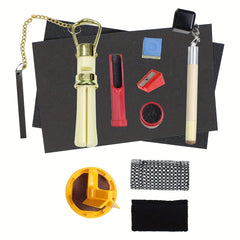 10 Piece Snooker Cue Repair Kit Billiard Cue Tips Tool Set Snooker Billiard Acce