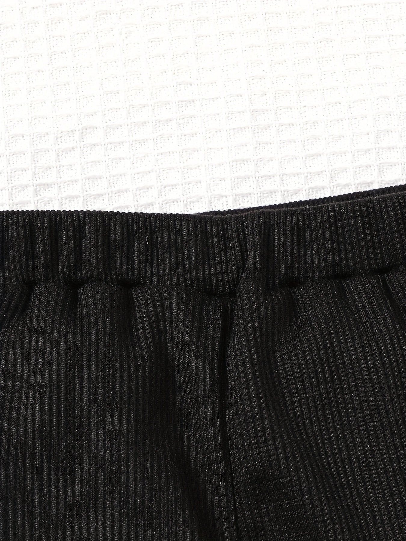 Boys Casual Cargo Pants Elastic Waist Jogger Pants With Pocket