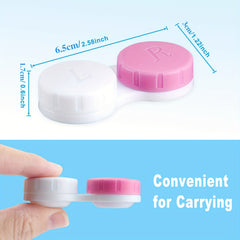 3pcs Lens Case Box Holder Container Mini Lens Storage Kit