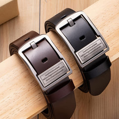 Retro Pin Buckle Belt Men's Casual Business Versatile Pants Belt