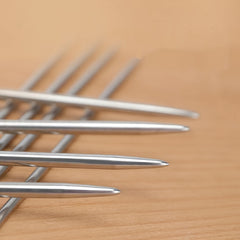 Knitting Needle Set Stainless Steel DIY Hand Knitting Kit