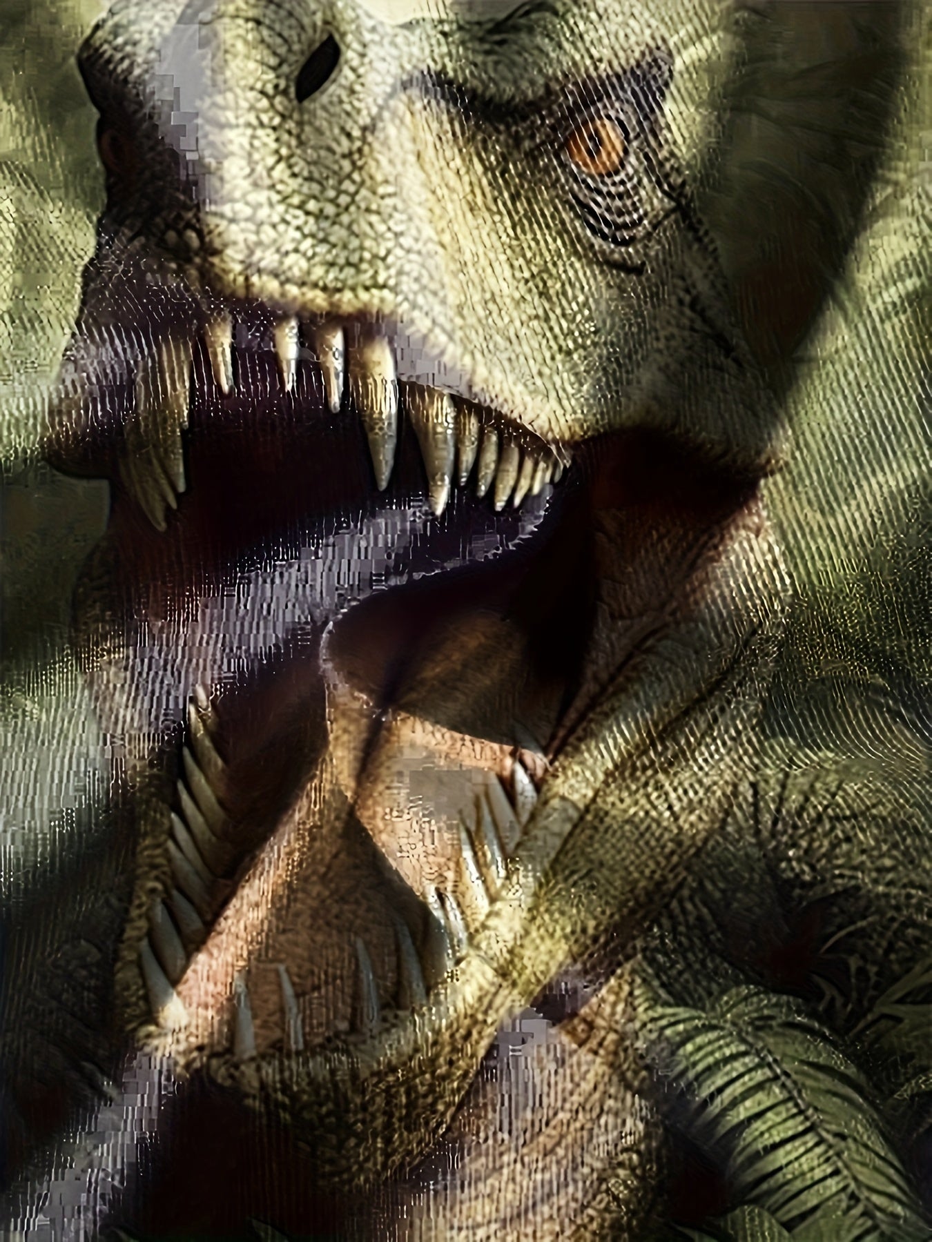 Roaring Dinosaur 3D Print Boy's T shirt