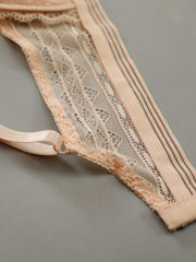 Lace Wireless Push Up Bra Comfy & Breathable Triangle Cups