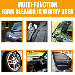 2pcs Foam Cleaner Anti Aging Cleaning for Car Interior Surfaces
