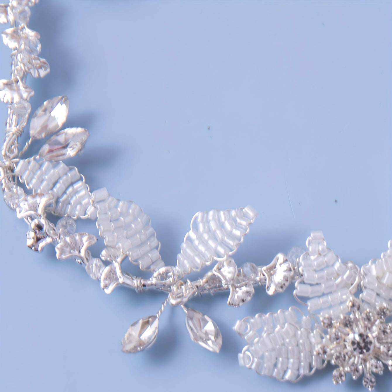 Faux Pearl Flower Headband Wedding Hair Accessories