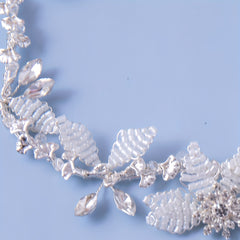 Faux Pearl Flower Headband Wedding Hair Accessories