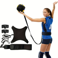 Solo Volleyball Trainer for Serving Setting Spiking