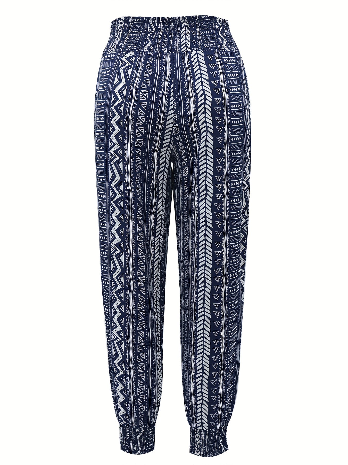 All Over Print Dual Pockets Pants for Women