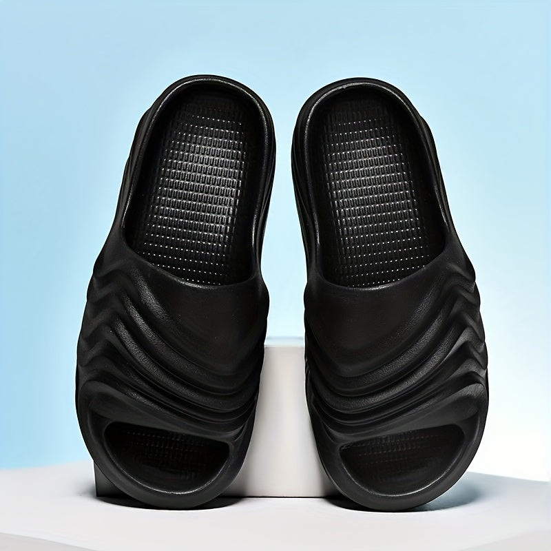 Men's Stylish Slip On Slides Assorted Colors Casual Walking Slippers