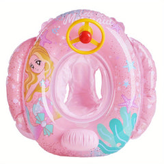 Kids Swimming Ring Boat Inflatable Toy Life Buoy