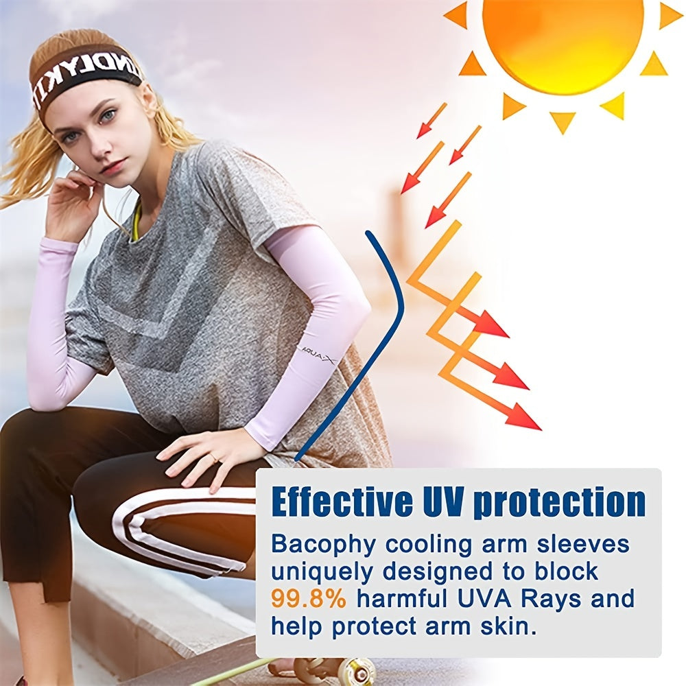 Sunscreen Proof Arm Sleeves for Outdoor Activities
