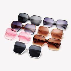 Large Square Sunglasses For Women Men Gradient Glasses UV400
