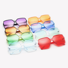 Large Square Sunglasses For Women Men Gradient Glasses UV400