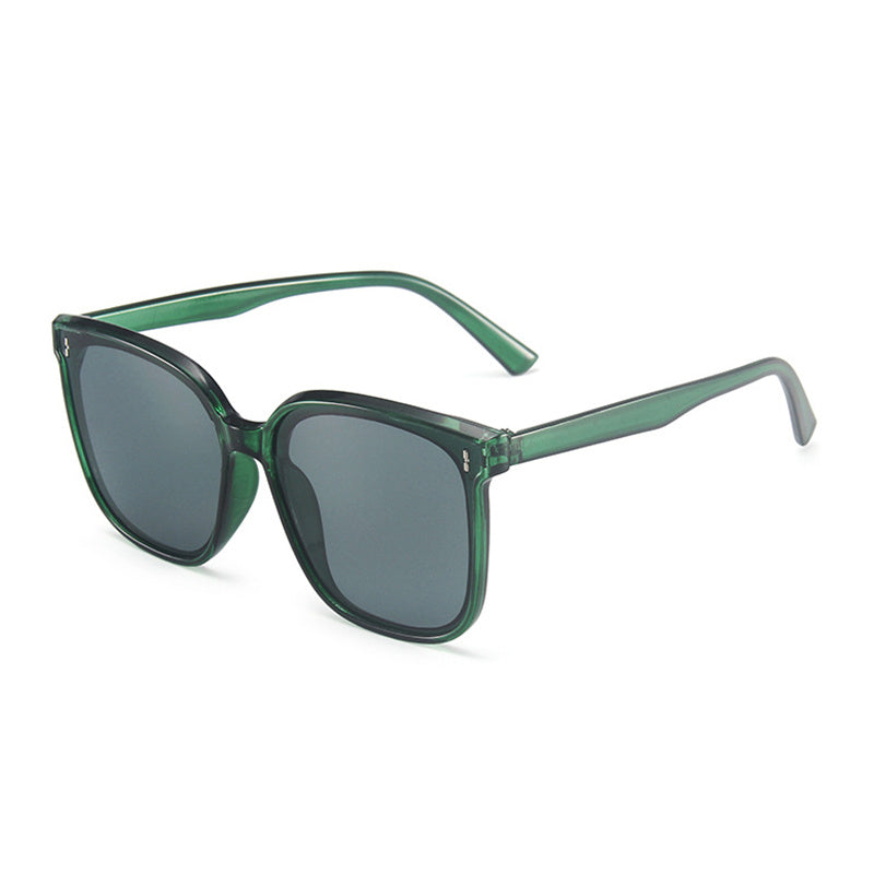 Square Frame Sunglasses Rivet UV400 Sun Shades Glasses for Driving