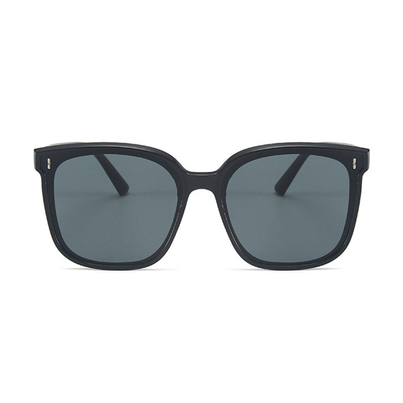 Square Frame Sunglasses Rivet UV400 Sun Shades Glasses for Driving