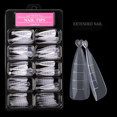 100Pcs Nail Mold Tips Dual Nail Extension