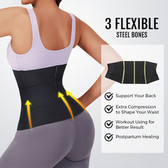 Women's Waist Trainer Body Shapewear Tummy Slimming Sheath