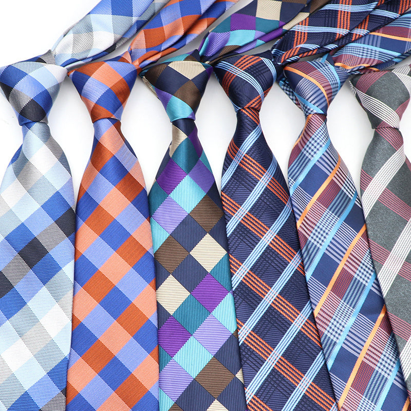Plaid Poly Necktie