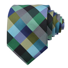 Plaid Poly Necktie
