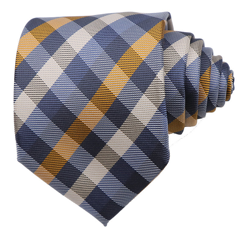 Plaid Poly Necktie