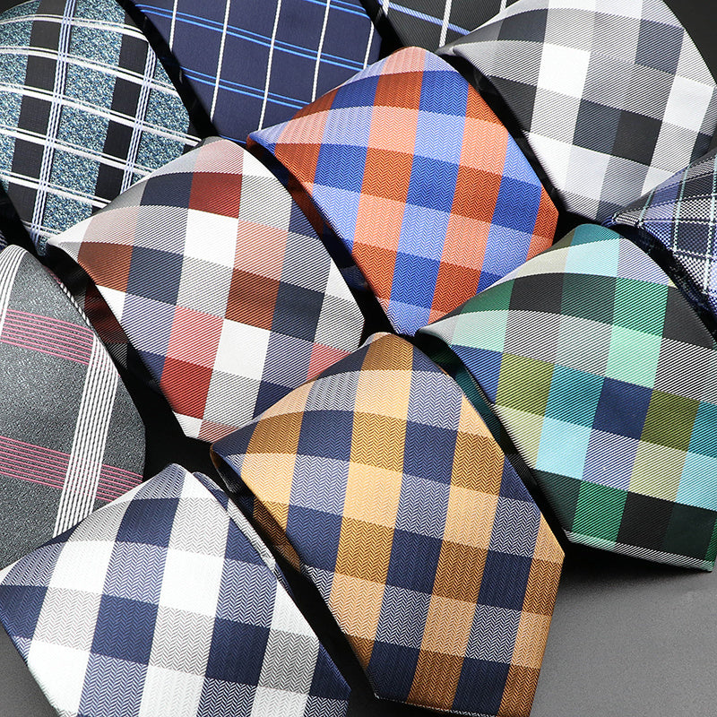 Plaid Poly Necktie