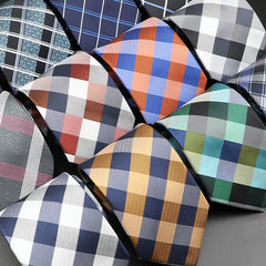 Plaid Poly Necktie
