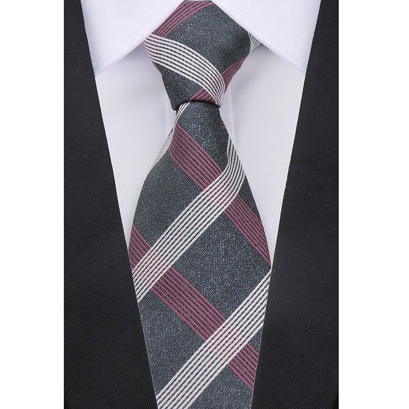 Plaid Poly Necktie