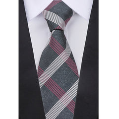 Plaid Poly Necktie