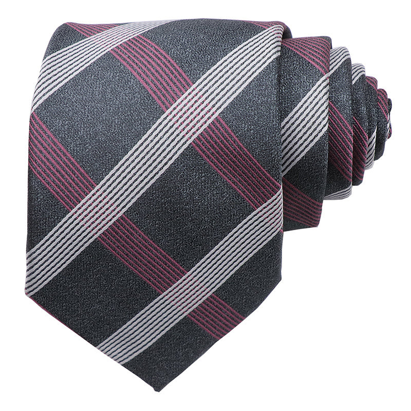 Plaid Poly Necktie