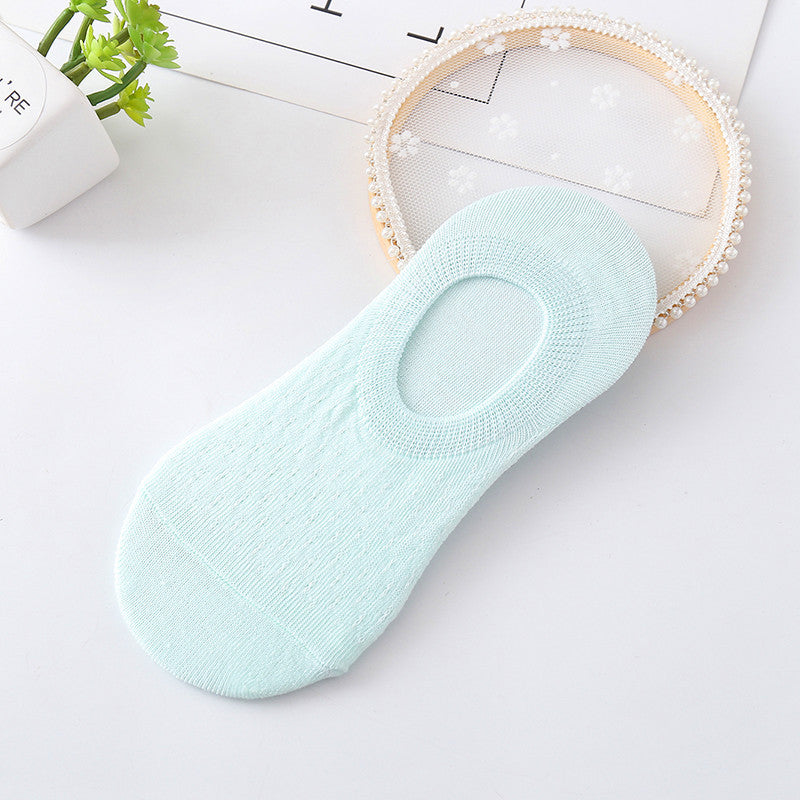 8 Pairs Women's Colorful No Show Boat Socks