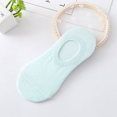 8 Pairs Women's Colorful No Show Boat Socks