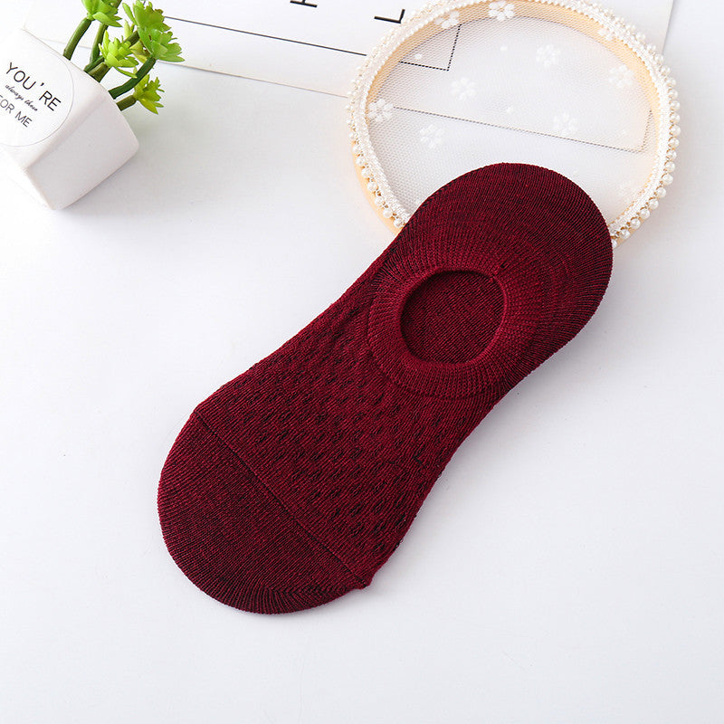 8 Pairs Women's Colorful No Show Boat Socks