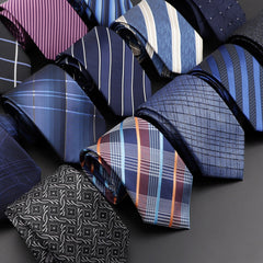 Classic Polyester Striped Necktie