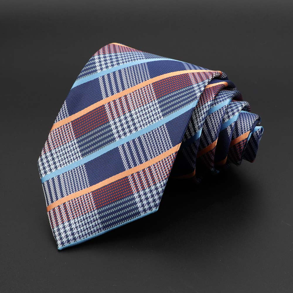 Classic Polyester Striped Necktie