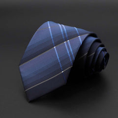 Classic Polyester Striped Necktie