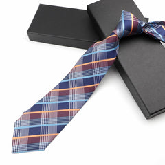 Classic Polyester Striped Necktie