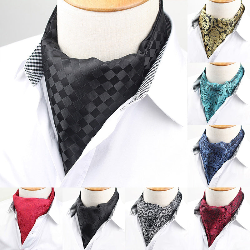 1pc Pocket Square Polyester Scarf
