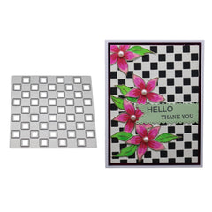 Square Grid Frames Metal Cutting Dies Stencil Scrapbooking