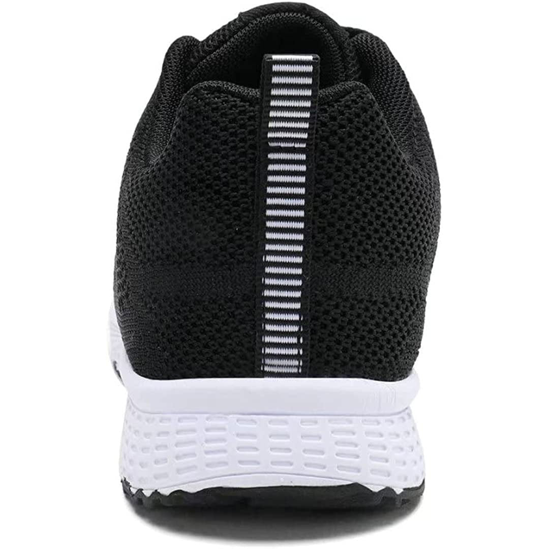 Mesh Breathable Lace up Shoes For Tennis Running