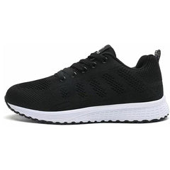 Mesh Breathable Lace up Shoes For Tennis Running
