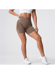 Yoga Biker Shorts High Waist Butt Lift Workout Sports Activewear