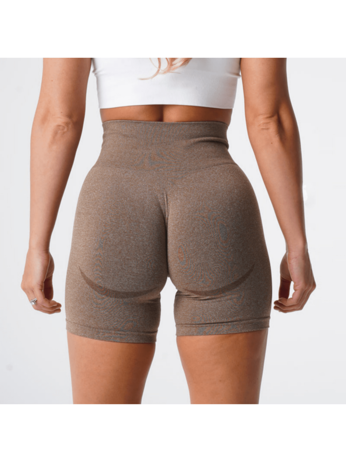 Yoga Biker Shorts High Waist Butt Lift Workout Sports Activewear