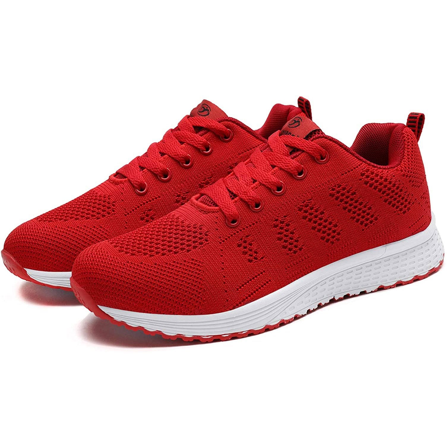 Women's Lightweight Walking Shoes Breathable Gym Sneakers Lace up Running Shoes