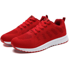 Women's Lightweight Walking Shoes Breathable Gym Sneakers Lace up Running Shoes