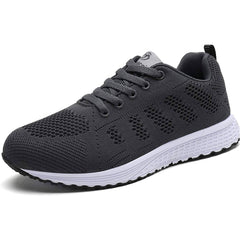 Men's Breathable Lace Up Running Shoes